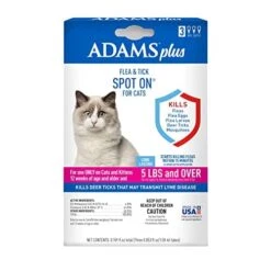 Adams® Adams Plus Topical Flea And Tick Spot On For Cats - Under 5 Lbs