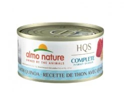 Almo Nature HQS Complete Tuna Recipe With Quinoa In Gravy Canned Cat Food - 2.47 Oz Cans - Case Of 24