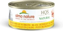 Almo Nature HQS Natural Chicken Breast In Broth Canned Cat Food - 5.29 Oz - Case Of 24