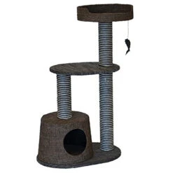 Animal Treasures Cat Tree Scratcher - Bi-Level - 37.75"