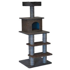 Animal Treasures Cat Tree Scratcher - Multi Level - 51"