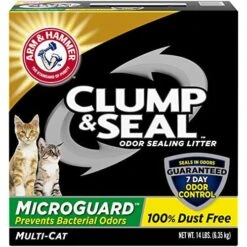 Arm & Hammer Clump & Seal Microguard Cat Litter - 14 Lbs - 3 Pack