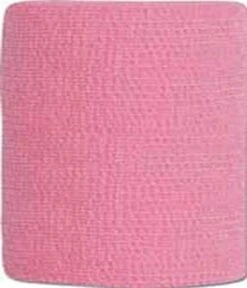 Coflex-Vet Cohesive Bandage - Neon Pink - 4 In X 5 Yd - 18 Pack