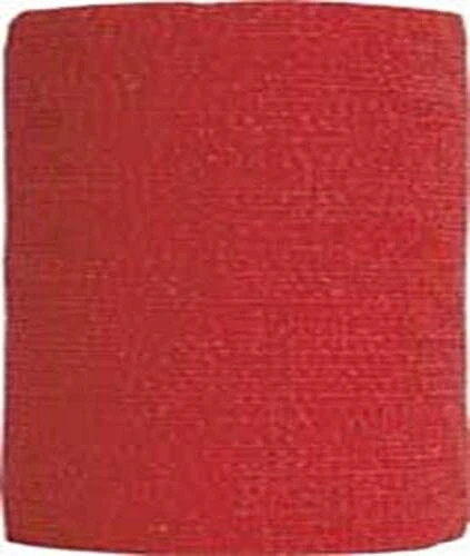 Coflex-Vet Cohesive Bandage - Red - 4 In X 5 Yd - 18 Pack 3 Coflex-Vet Cohesive Bandage - Red - 4 In X 5 Yd - 18 Pack