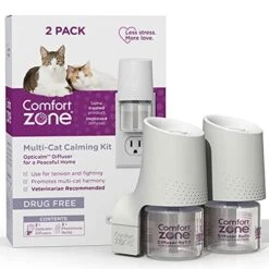 Comfort Zone Multi-Cat Diffuser Kit For Cats - 48 Ml - 2 Pack