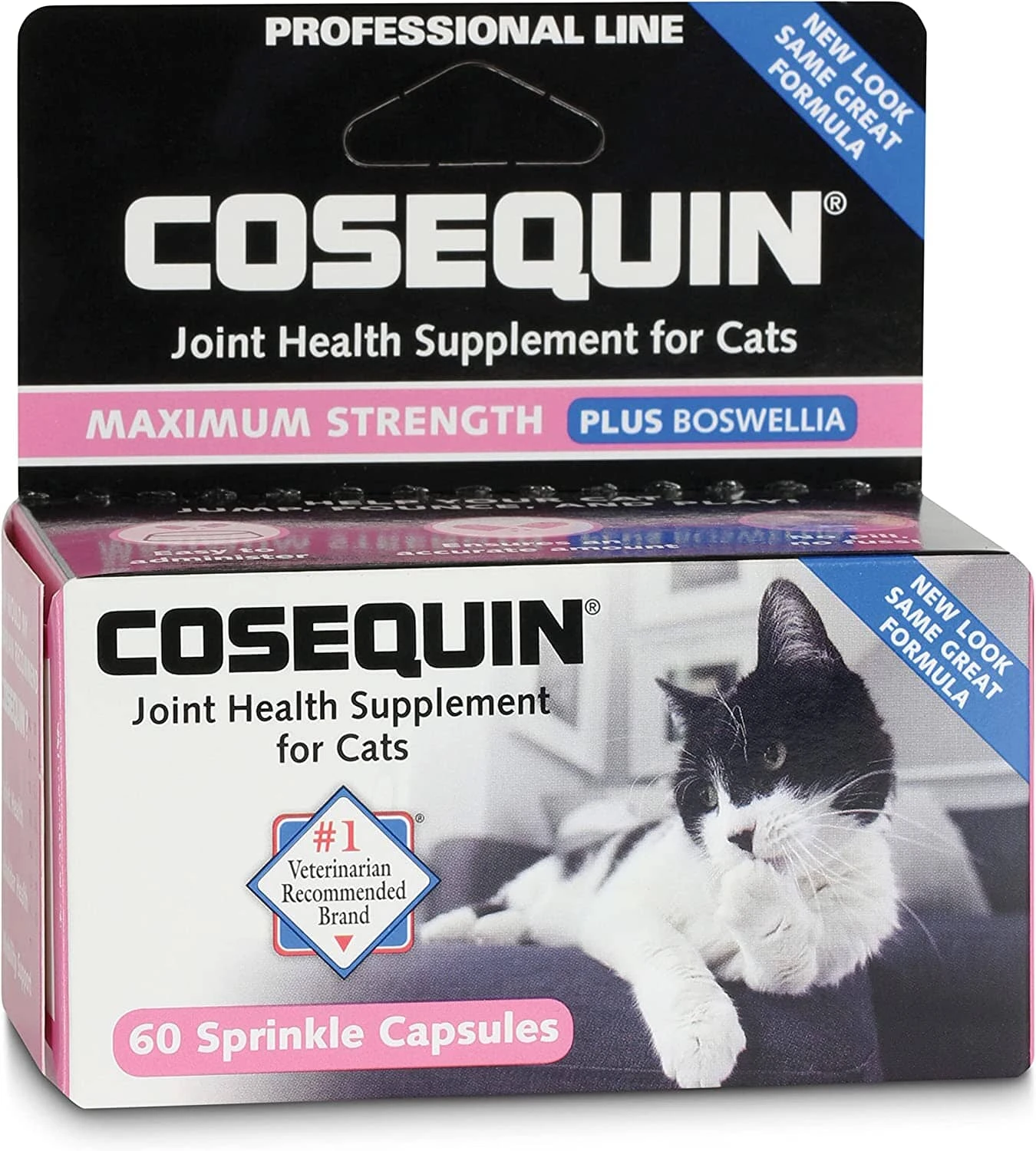 Cosequin Max Strength Spinkle Capsules Cat Supplements - 60 Count 3 Cosequin Max Strength Spinkle Capsules Cat Supplements - 60 Count
