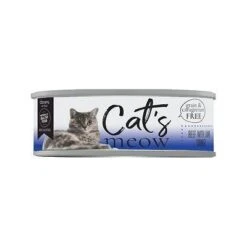 Dave's Pet Food Cats Meow Beef With Lamb Canned Cat Food - 5.5 Oz Cans - Case Of 24