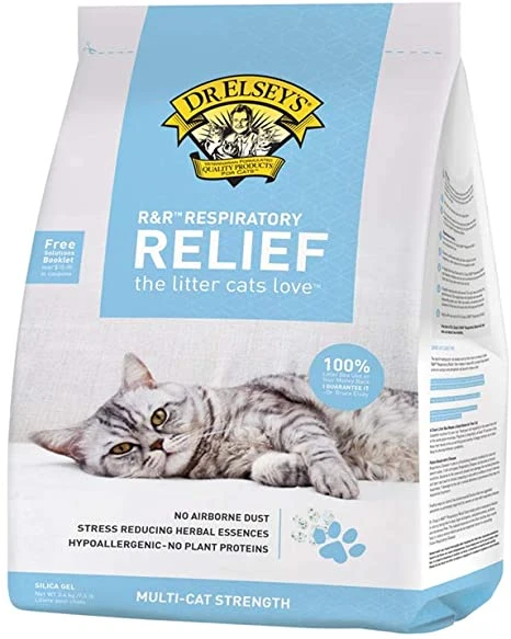 Dr. Elsey's Precious Cat Litter Alternative Premium Clumping Respiratory Relief Silica Gel Cat Litter - 7.5 Lb 3 Dr. Elsey's Precious Cat Litter Alternative Premium Clumping Respiratory Relief Silica Gel Cat Litter - 7.5 Lb