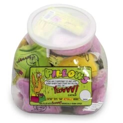 Ducky World Yeowww!® Catnip Pillows Cat Toy 24 Count Assorted