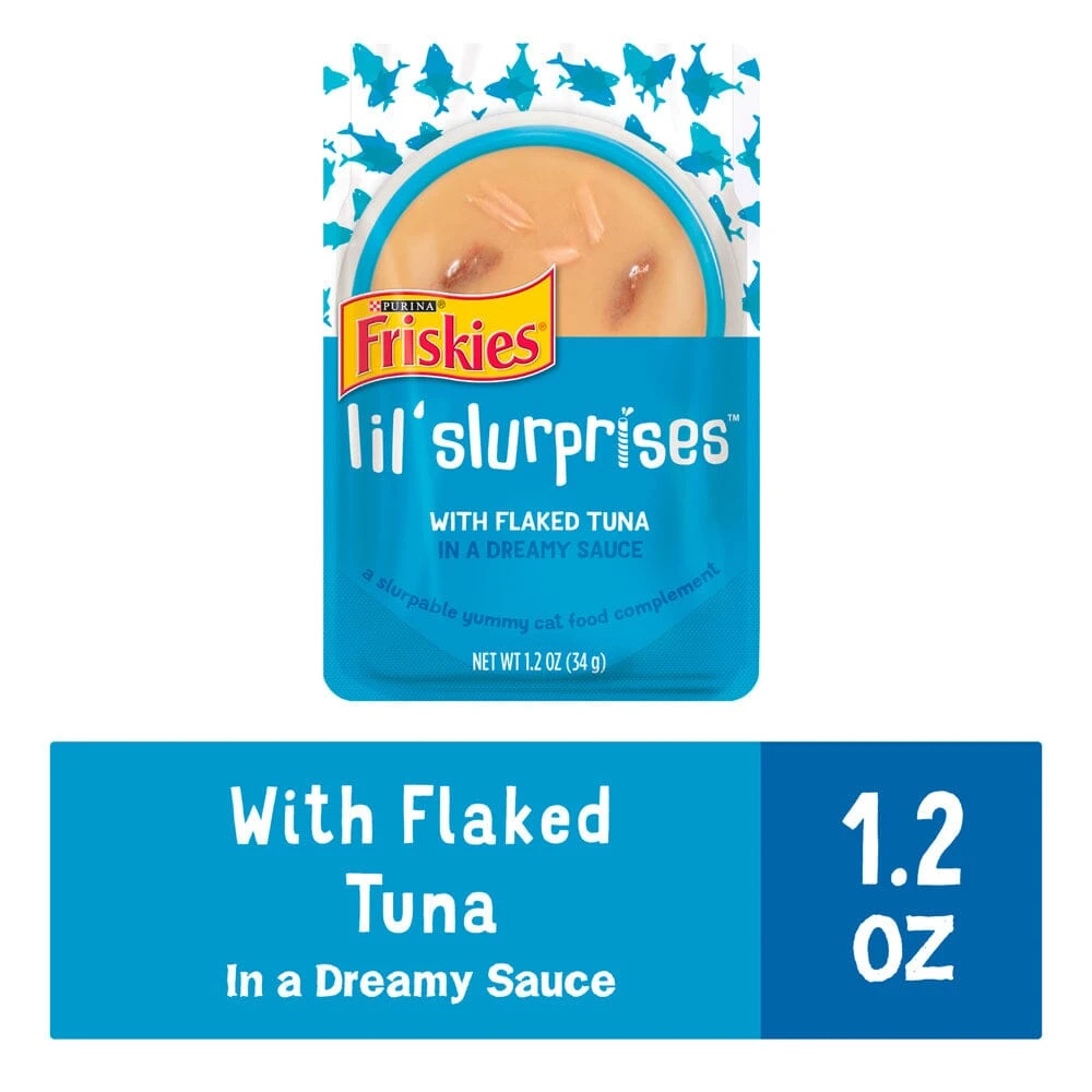 Friskies Lil Slurprises With Flaked Tuna Cat Food Compliment 5 Friskies Lil Slurprises With Flaked Tuna Cat Food Compliment - Image 3