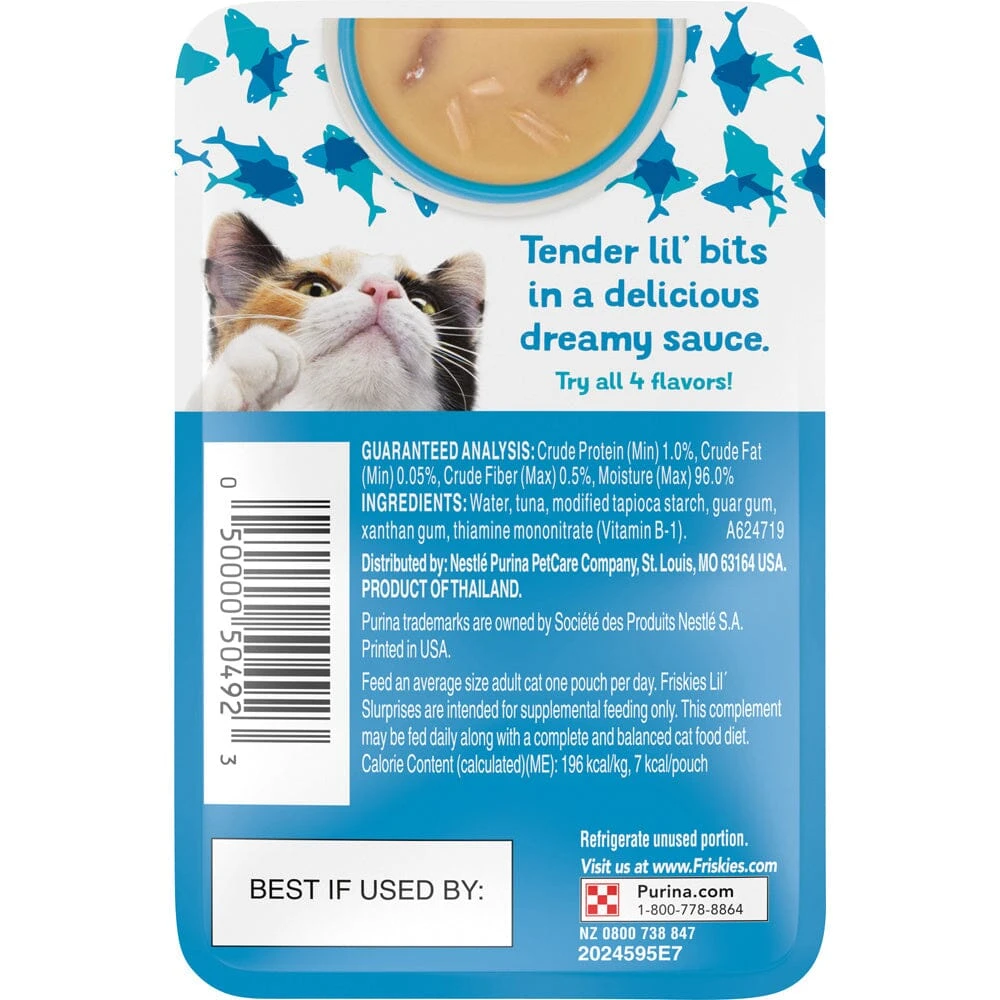Friskies Lil Slurprises With Flaked Tuna Cat Food Compliment 6 Friskies Lil Slurprises With Flaked Tuna Cat Food Compliment - Image 4