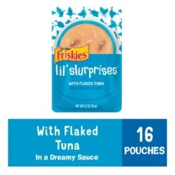 Friskies Lil Slurprises With Flaked Tuna Cat Food Compliment 33 Friskies Lil Slurprises With Flaked Tuna Cat Food Compliment -Weruva Shop friskies lil slurprises with flaked tuna cat food compliment 772637