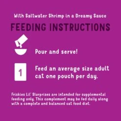 Friskies Lil Slurprises With Saltwater Shrimp Cat Food Compliment 23 Friskies Lil Slurprises With Saltwater Shrimp Cat Food Compliment -Weruva Shop friskies lil slurprises with saltwater shrimp cat food compliment 718820