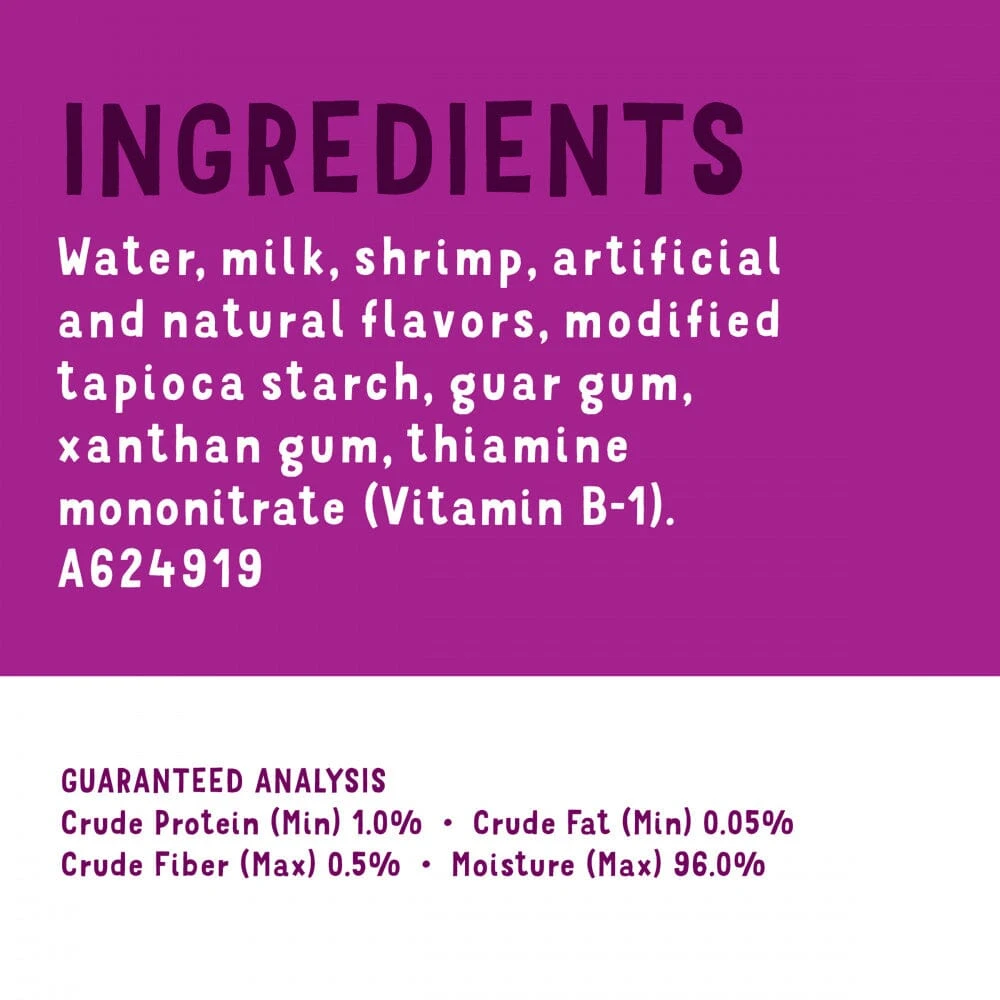 Friskies Lil Slurprises With Saltwater Shrimp Cat Food Compliment 4 Friskies Lil Slurprises With Saltwater Shrimp Cat Food Compliment - Image 2
