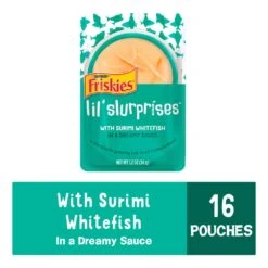 Friskies Lil Slurprises With Surimi Whitefish Cat Food Compliment 29 Friskies Lil Slurprises With Surimi Whitefish Cat Food Compliment -Weruva Shop friskies lil slurprises with surimi whitefish cat food compliment 280464
