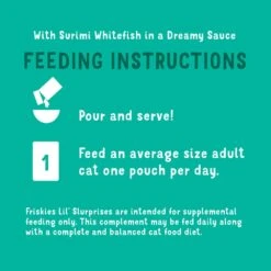 Friskies Lil Slurprises With Surimi Whitefish Cat Food Compliment 30 Friskies Lil Slurprises With Surimi Whitefish Cat Food Compliment -Weruva Shop friskies lil slurprises with surimi whitefish cat food compliment 589070