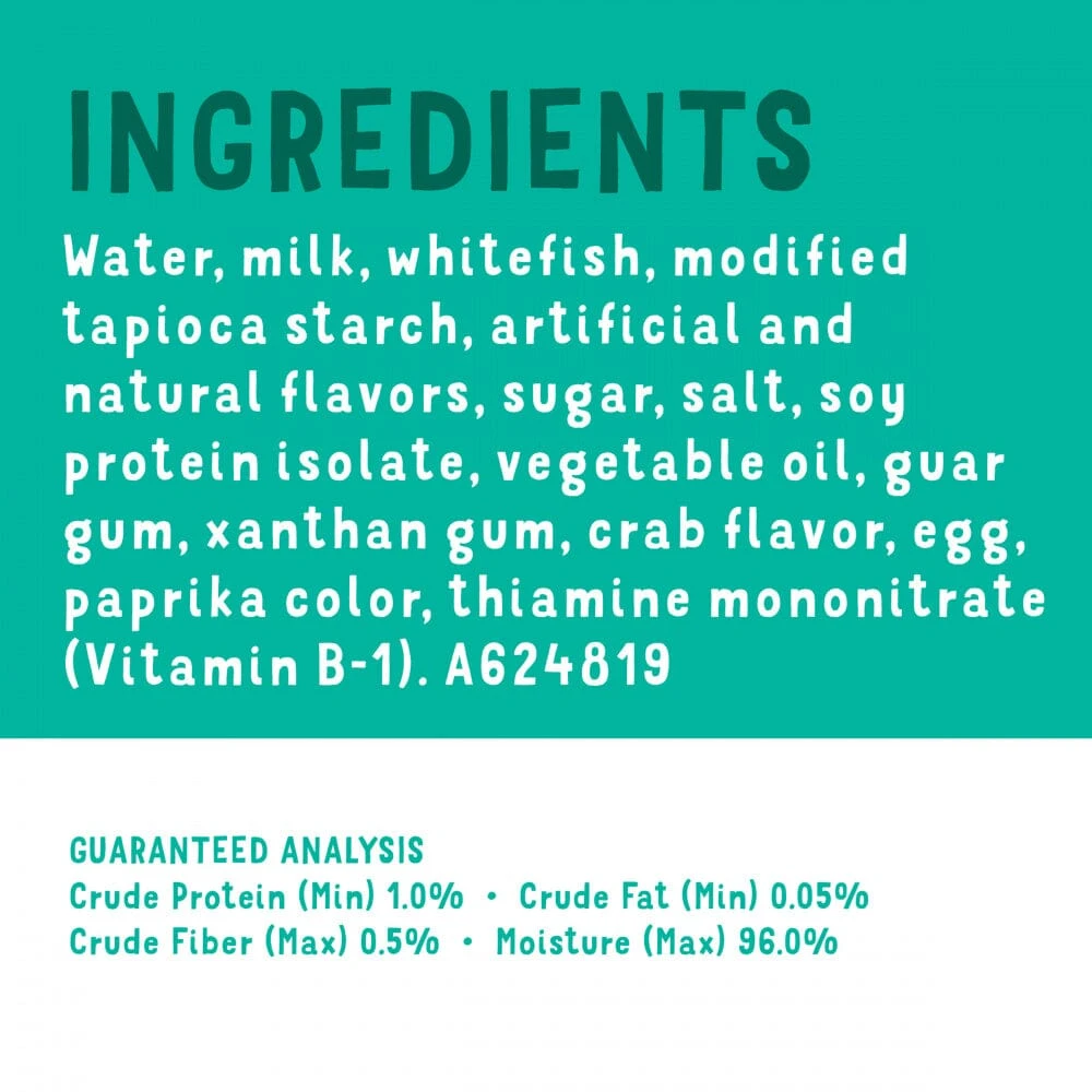 Friskies Lil Slurprises With Surimi Whitefish Cat Food Compliment 6 Friskies Lil Slurprises With Surimi Whitefish Cat Food Compliment - Image 4