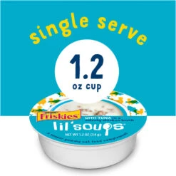 Friskies Natural Grain-Free Lil' Soups With Tuna In Chicken Broth Cat Food Compliment 28 Friskies Natural Grain-Free Lil' Soups With Tuna In Chicken Broth Cat Food Compliment -Weruva Shop friskies natural grain free lil soups with tuna in chicken broth cat food compliment 735336