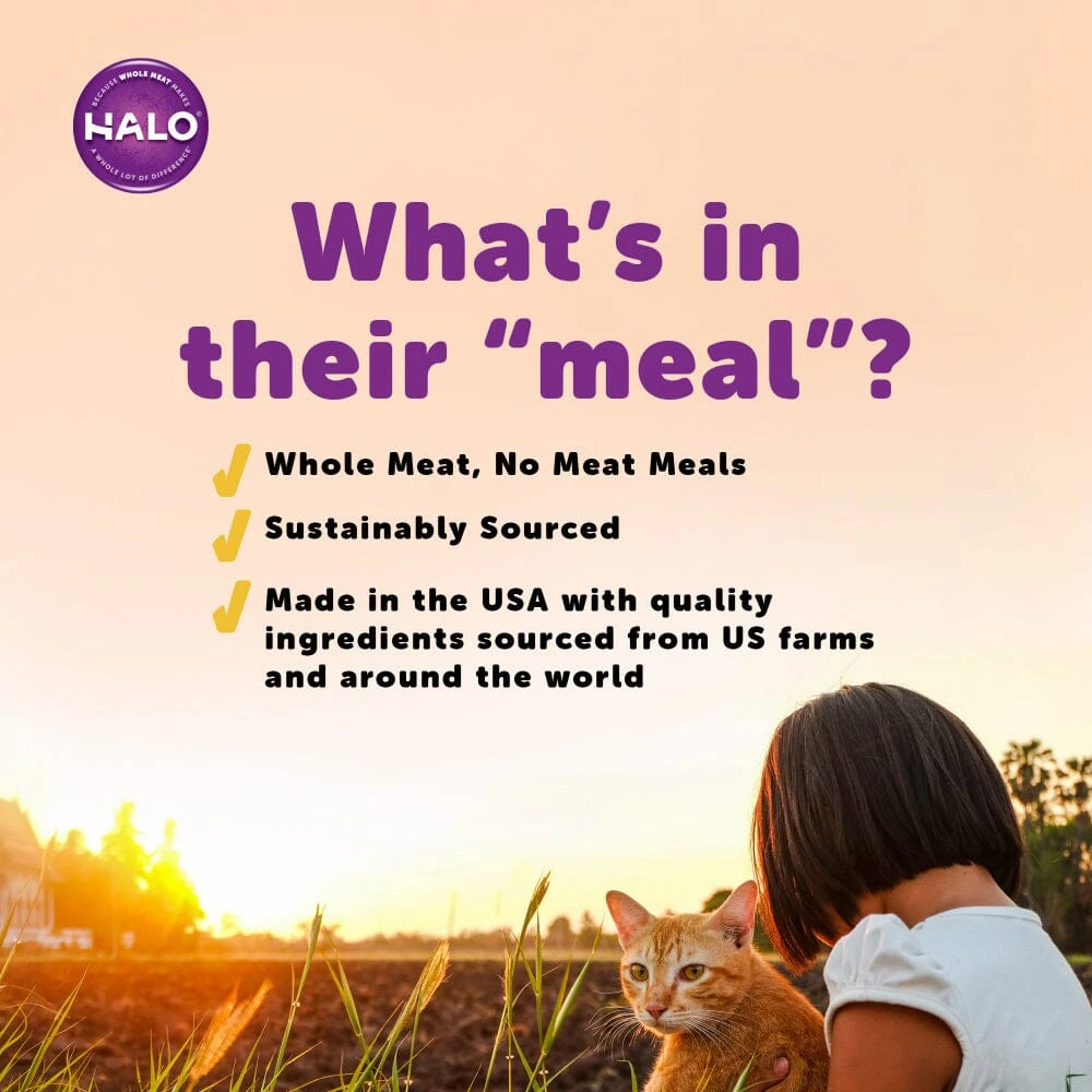 Halo Adult Holistic Chicken & Chicken Liver Recipe Dry Cat Food 10 Halo Adult Holistic Chicken & Chicken Liver Recipe Dry Cat Food - Image 8