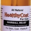 Healthycoat For Cats Natural Hairball Relief Cat Supplements - 4 Oz