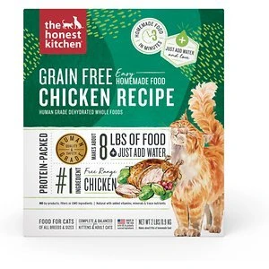 Honest Kitchen Grain-Free Dehydrated Cat Food Chicken - 2 Lbs 3 Honest Kitchen Grain-Free Dehydrated Cat Food Chicken - 2 Lbs