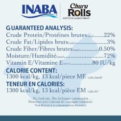 Inaba Churu Rolls Cat Treats - Tuna - .35 Oz - 4 Pack - 6 Pack -Weruva Shop inaba churu rolls cat treats tuna 35 oz 4 pack 6 pack 620791