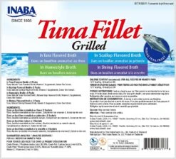 Inaba Tuna Fillet Grilled Variety Pack Cat Treats - Assorted - .52 Oz - 10 Pack 11 Inaba Tuna Fillet Grilled Variety Pack Cat Treats - Assorted - .52 Oz - 10 Pack -Weruva Shop inaba tuna fillet grilled variety pack cat treats assorted 52 oz 10 pack 370383