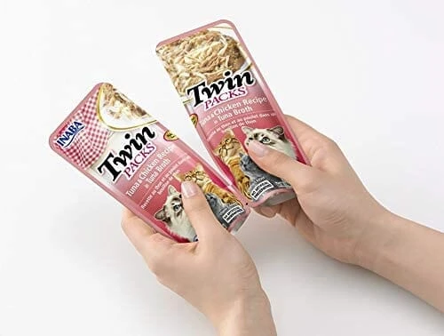 Inaba Twin Packs In Flavored Broth Cat Treats - Tuna Chicken And Scallop - 1.4 Oz - 2 Pack - 6 Pack 6 Inaba Twin Packs In Flavored Broth Cat Treats - Tuna Chicken And Scallop - 1.4 Oz - 2 Pack - 6 Pack - Image 4