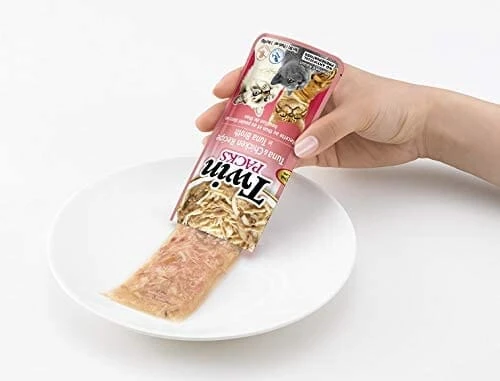 Inaba Twin Packs In Flavored Broth Cat Treats - Tuna Chicken And Scallop - 1.4 Oz - 2 Pack - 6 Pack 7 Inaba Twin Packs In Flavored Broth Cat Treats - Tuna Chicken And Scallop - 1.4 Oz - 2 Pack - 6 Pack - Image 5