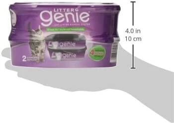 Litter Genie Litter Genie Plus Refill Cat Litter Disposal System - Black - 4 Pack 12 Litter Genie Litter Genie Plus Refill Cat Litter Disposal System - Black - 4 Pack - Image 10