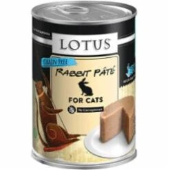 Lotus Pate Grain-Free Rabbit Canned Cat Food - 12.5 Oz - Case Of 12