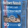 Northwest Naturals Beef & Trout Cat Recipe Freeze-Dried Cat Treats - 11 Oz Bag 1 Northwest Naturals Beef & Trout Cat Recipe Freeze-Dried Cat Treats - 11 Oz Bag -Weruva Shop northwest naturals beef trout cat recipe freeze dried cat treats 11 oz bag 496744