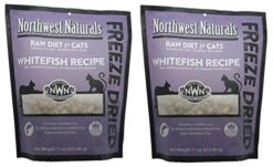 Northwest Naturals Freeze Dried Whitefish Cat Recipe Freeze-Dried Cat Treats - 11 Oz Bag
