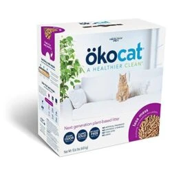 Okocat Less Mess Low-Tracking Mini-Pellets Cat Litter -- 10.6 Lbs