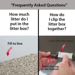 Omega Paw Omega Paw Self-Cleaning Cat Litter Box - Brown/Taupe - Medium 17 Omega Paw Omega Paw Self-Cleaning Cat Litter Box - Brown/Taupe - Medium -Weruva Shop omega paw omega paw self cleaning cat litter box browntaupe medium 986771