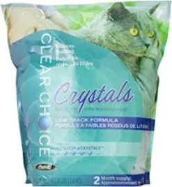 Pestell Clear Choice Low Track Silica Cat Litter - 8 Lbs - Case Of 4