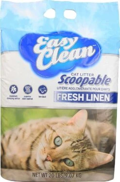 Pestell Clumping Cat Litter Fresh Linen Scent - 20 Lb Bag