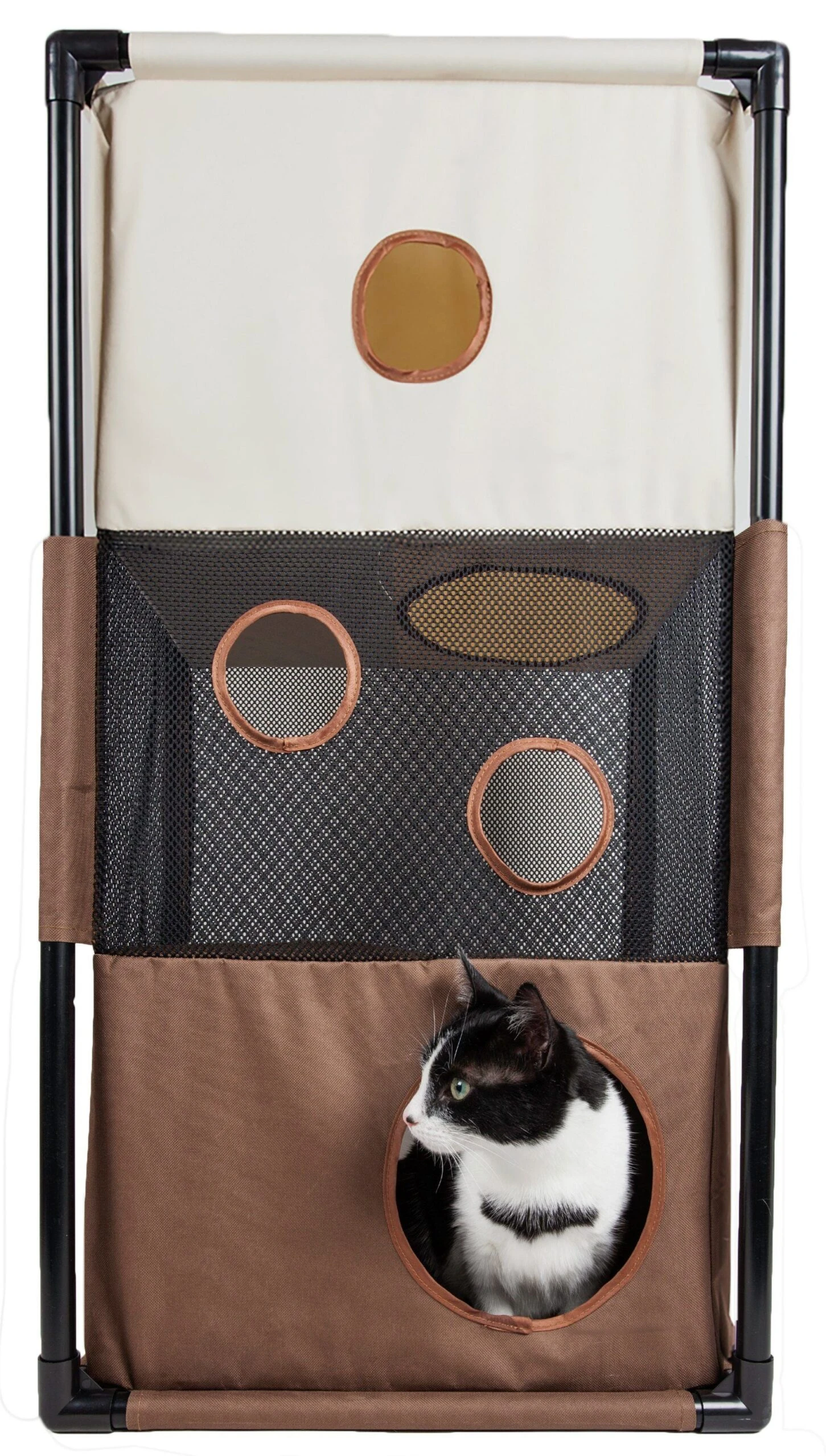 Pet Life ® 'Kitty-Square' Collapsible Travel Interactive Kitty Cat Tree Maze House Lounger Tunnel Lounge 3 Pet Life ® 'Kitty-Square' Collapsible Travel Interactive Kitty Cat Tree Maze House Lounger Tunnel Lounge