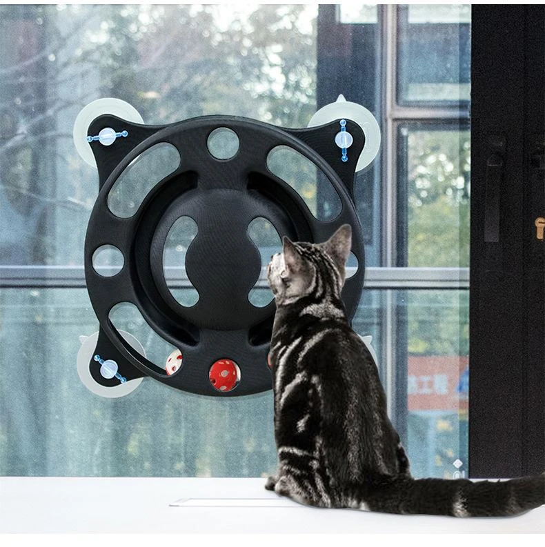 Pet Life ® 'Sticky-Swipe' Interactive Suction Cup Kitty Cat Toy 4 Pet Life ® 'Sticky-Swipe' Interactive Suction Cup Kitty Cat Toy - Image 2