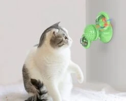 Pet Life ® 'Windmill' Rotating Suction Cup Spinning Cat Toy 32 Pet Life ® 'Windmill' Rotating Suction Cup Spinning Cat Toy -Weruva Shop pet life r windmill rotating suction cup spinning cat toy 137108
