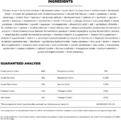 Petcurean GO! Carnivore Grain-Free Chicken, Turkey & Duck Cat Dry Cat Food - 3 Lb Bag -Weruva Shop petcurean go carnivore grain free chicken turkey duck cat dry cat food 3 lb bag 595211