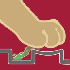 Petlinks Petlinks Purr-Fect Paws Cat Litter Mat - Gray - Large 18 Petlinks Petlinks Purr-Fect Paws Cat Litter Mat - Gray - Large -Weruva Shop petlinks petlinks purr fect paws cat litter mat gray large 589023