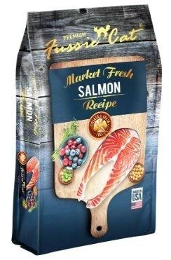 Pets Global Fussie Cat Market Fresh Salmon Formula Dry Cat Food - 2 Lb Bag