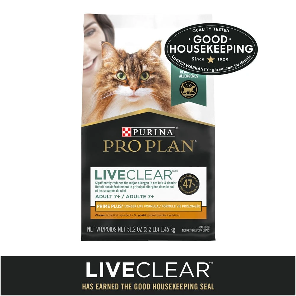 Purina Pro Plan LIVECLEAR Senior Adult Prime Plus Longer Life Formula Cat Food 11 Purina Pro Plan LIVECLEAR Senior Adult Prime Plus Longer Life Formula Cat Food - Image 9