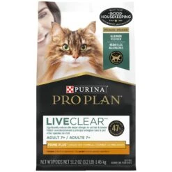 Purina Pro Plan LIVECLEAR Senior Adult Prime Plus Longer Life Formula Cat Food