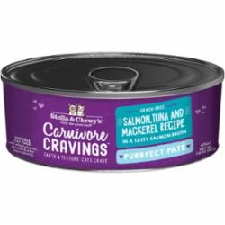 Stella & Chewy's Carnivore Cravings Pate Salmon And Tuna Canned Cat Food - 2.8 Oz - Case Of 24 3 Stella & Chewy's Carnivore Cravings Pate Salmon And Tuna Canned Cat Food - 2.8 Oz - Case Of 24