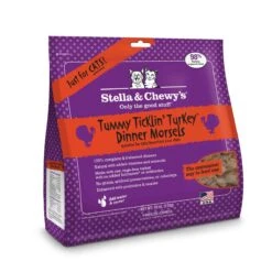 Stella & Chewy's Dinner Tummy Ticklin' Turkey Freeze-Dried Cat Food - 18 Oz