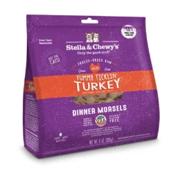 Stella & Chewy's Dinner Tummy Ticklin' Turkey Freeze-Dried Cat Food - 8 Oz