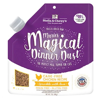 Stella & Chewy's Maries Magical Dinner Dust Chicken Freeze-Dried Cat Food - 7 Oz 3 Stella & Chewy's Maries Magical Dinner Dust Chicken Freeze-Dried Cat Food - 7 Oz