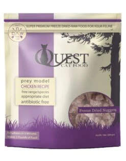 Steve's Real Food Quest Freeze-Dried Cat Food Nuggets Chicken - 10 Oz